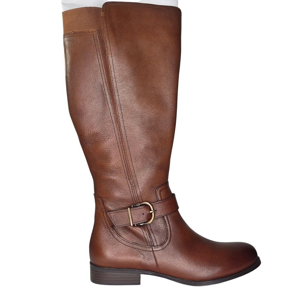 Naturalizer Jaya Knee High Block Heel Riding Boots, 10 M